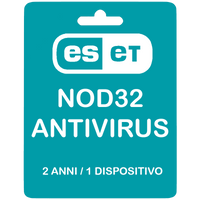 Eset Nod32 Antivirus 2023 | 1 dispositivo | 2 anni