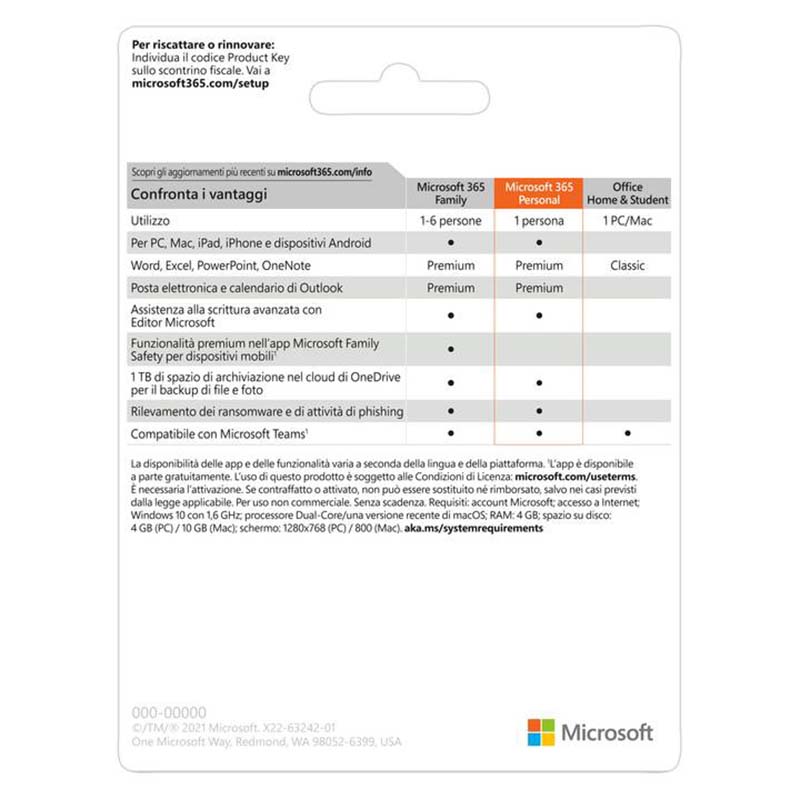 microsoft 365 personal license